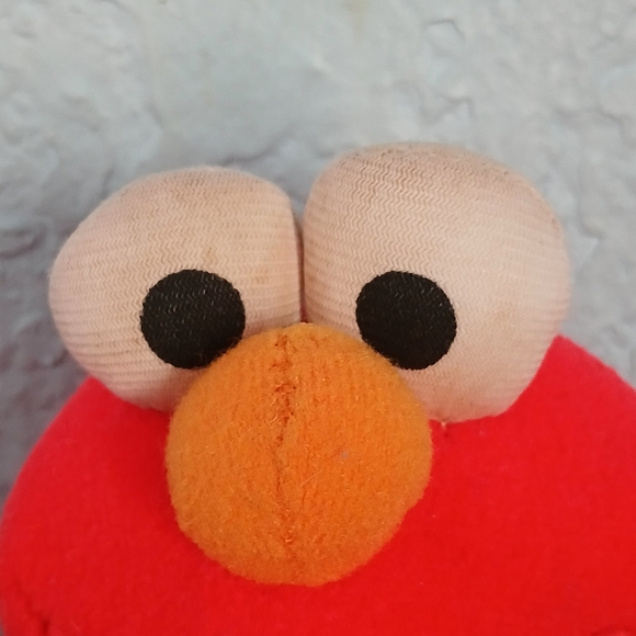 tickle me Elmo beanie plush sesame street - Picture 3 of 4